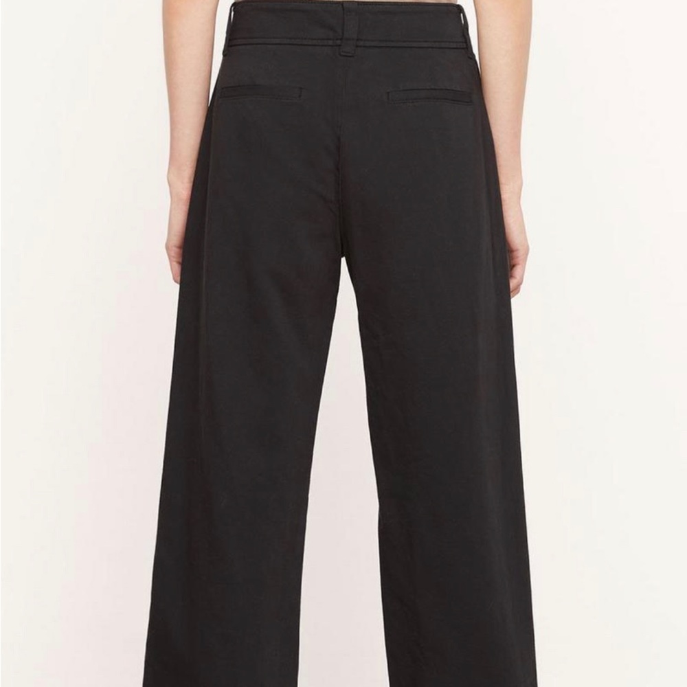 Black vince XS women’s front pleat straight leg business office slacks
